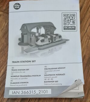 Dřevěné koleje, vláčky, stavby - 5