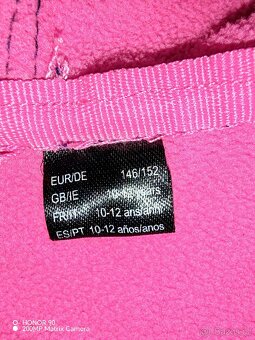 Dívčí softshellová bunda s reflexními prvky – vel. 146/152 - 5