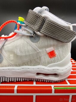 OffWhite × Nike Air Force 1 Mid White - 5