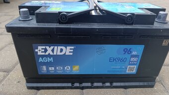 Prodám 2x autobaterii EXIDE AGM 96Ah - 5