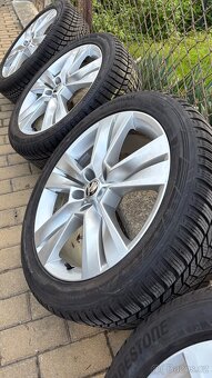 Alu kola Škoda 5x112 R18 Mytikas nové pneu - 5