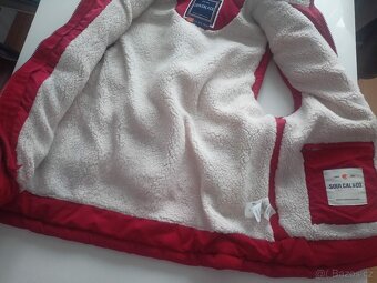 Pánská vesta s kožíškem zn. Soulcal&CO, vel. XL, kapucou (od - 5