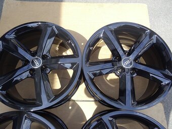Alu disky černé origo Audi, 18", 5x112, ET 29, šíře 8,5J - 5