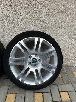 Alu kola Škoda Superb 2 Themisto R18 5X112 PNEU 225/40 R18. - 5