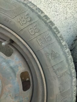 Zimni pneu s disky Peugeot / Citroen roztec 4x108 - 5