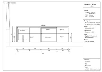 Expoziční kuchyňská linka Livanza, sleva 60% - 5