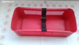 Vintage košíky-proutěné,plast,kov; krabičky,dózy-kov, plast - 5
