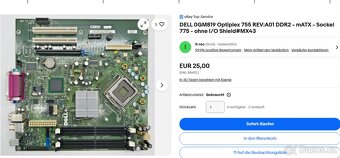 stolní PC - DELL Optiplex755 - prodej -WIN 10 pro 64bit - 5