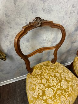 Starožitné čalouněné židle (142004) - 5