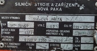 Sněhová fréza Kobit SFT 7045R - 5