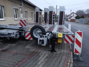 Přívěs na kompresor vrtná souprava CAT Volvo - 5