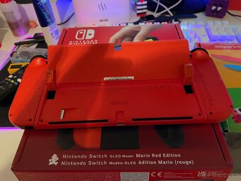 Nintendo switch oled Mario edice - 5