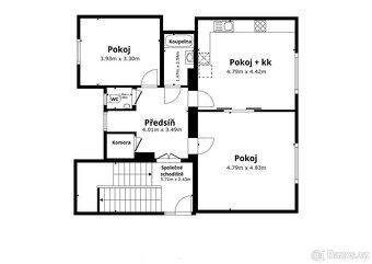 Pronájem bytu 3+kk Pardubice Bílé Předměstí - 5
