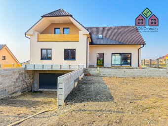 RD ve výstavbě, obytná plocha 346 m2, zahrada 853 m2, dvouga - 5