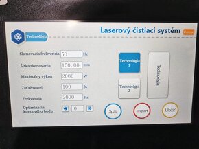 Laserový čistíci stroj 2000W RAYCUS - 5