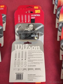 -NOVÉ- Wilson omotávky, potítka, vibrastopy na tenis - 5