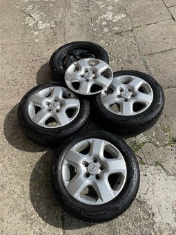Letní pneumatiky 185/50 R15 H a plechové disky - prodej - 5