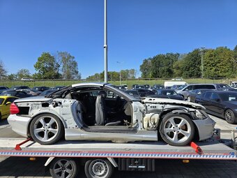 Mercedes-Benz SL 600, V12, částečně rozkraden - 5