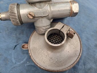 Manet 90 , CZ 125 T - karburátor Jikov 2916 - 5