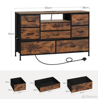 Komoda se zásuvkami NOVÁ - 5