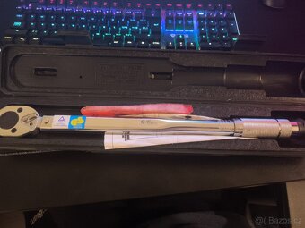 Momentový klíč 28–210 Nm (1/2″) – výborný stav, kufřík, TÜV/ - 5