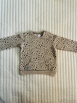 Dětská mikina – hřejivá, s česanou podšívkou, vel.92 - 5