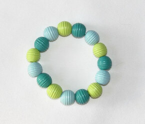 Barevné náramky z kuliček - 5