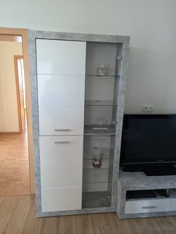 Obývací stěna MALTA, šedá - 5