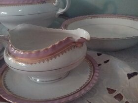 Stará porcelánová jídelní a čajová souprava - Thun - 5