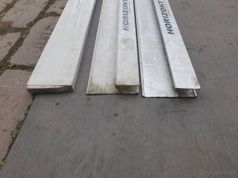 Stahovací latě na beton ALU - 5