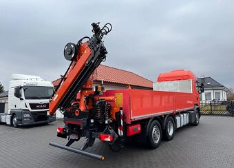 Scania R450 6x2 - valník s hydraulickou rukou - 5