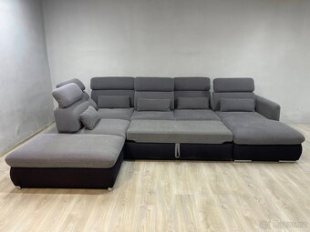 Sedací souprava s nastavitelnou hloubkou sedu. - 5