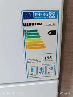Lednice s mrazákem Liebherr CU 2915 - 5