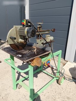 Tahová pila graule zs 135 na PVC alu i  dřevo - 5