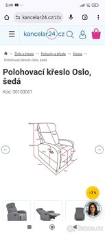 Polohovací křeslo - 5