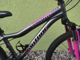 Značkové kolo Author A-MATRIX 24" (grafit/růžová) - 5