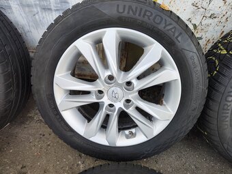 16"zimní alu sada 5x114 origo Hyundai i30 Ceed Venga TPMS - 5