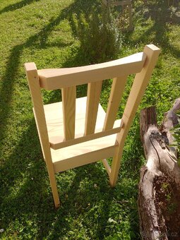 Jídelní židle zátěžová smrk - 5