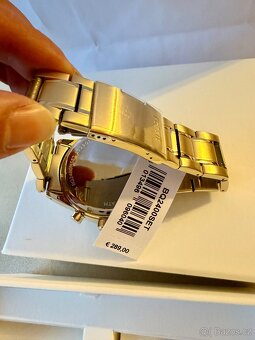 Hodinky FOSSIL Chronograf Zlaté,černý ciferník,set MEN/WOMEN - 5