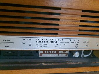 Gramofon a reproduktory Tesla - 5