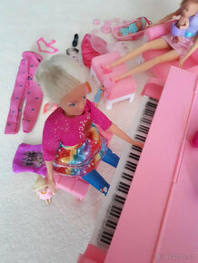 Barbie - panenky, miminka, nábytek, piano a doplňky - 5
