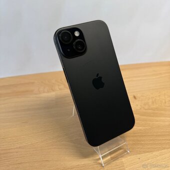 iPhone 15 128GB, černý, eSIM (12 měsíců záruka) - 5