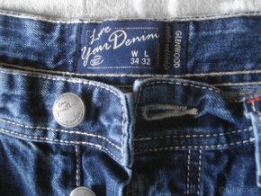 Denim vel. 34/32 , nové - 5