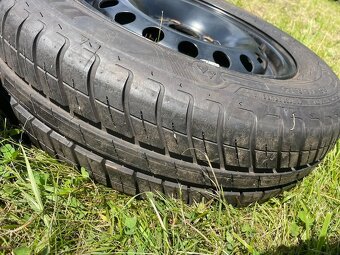 14" plechová kola – 4x100 R14 VW, ŠKODA, OPEL- Letní 80% - 5