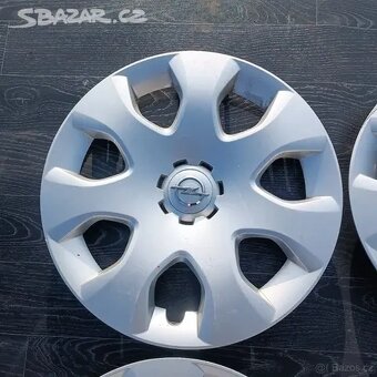 Originální poklice Opel 15" 4 kusy - 5