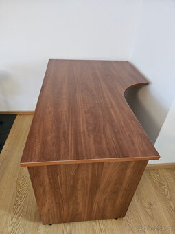 Psací stůl 140 x 60/90 cm s kontejnerem - 5