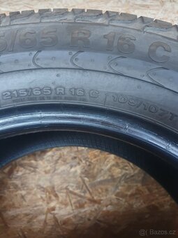 215 65 r 16 C dezén 6.5mm letní pneumatiky pneu kola gumy - 5