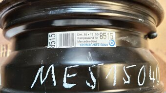 Velice levně - 4ks Originální disky Mercedes - 5