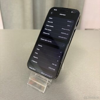 iPhone 14 Pro 256GB černý, 12 měsíců záruka - 5