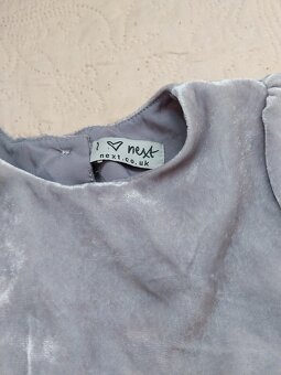 Nádherné sváteční šaty se srnkami, Next, vel. 86 - 5